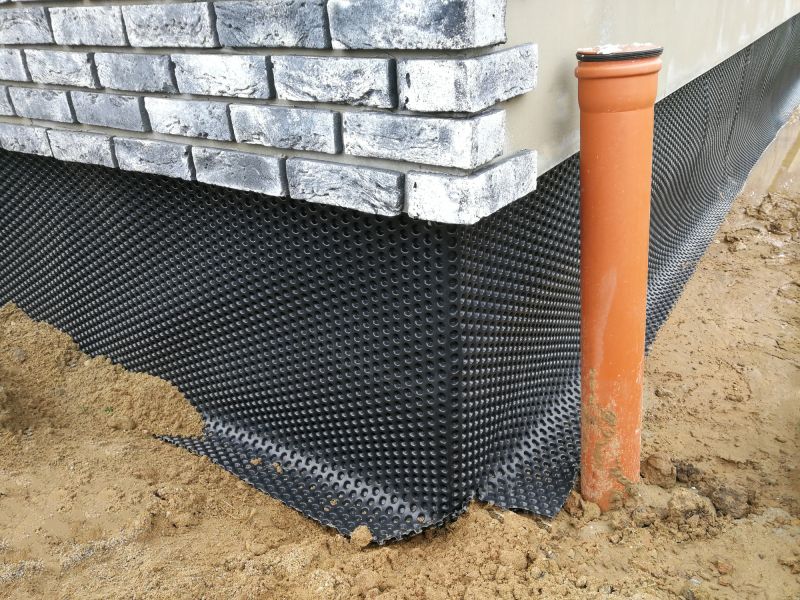 Foundation Drain Installation